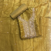 CRUSH ORGANZA SALWAR SUIT FT 2306