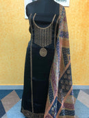 VELVET ORGANZA SALWAR SUIT  FT 2314