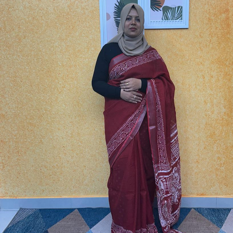 LINEN SAREE FT 2322