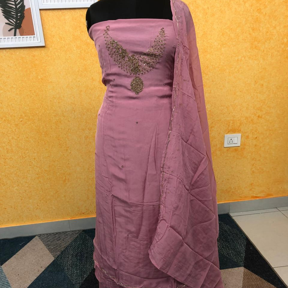 SILK SALWAR SUIT FT 2323
