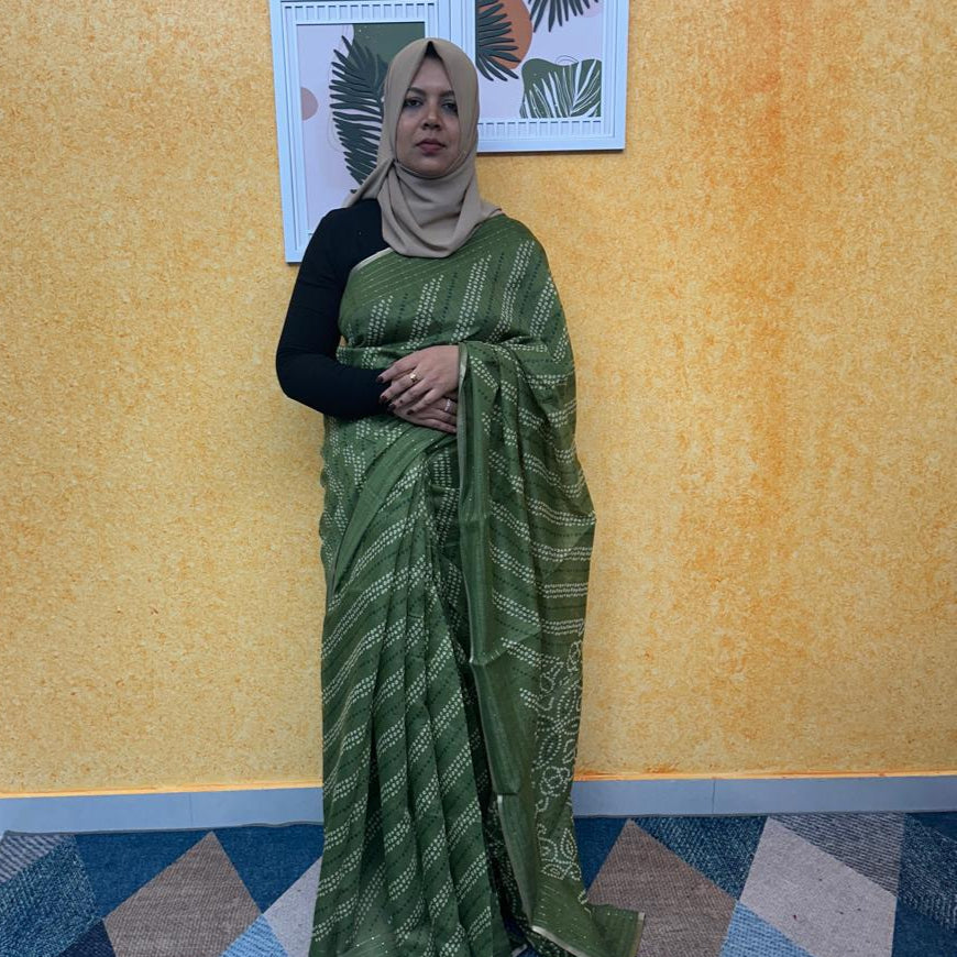 CHANDERI SILK SAREE FT 2326