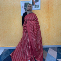 CHANDERI SILK SAREE FT 2326
