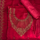 VELVET ORGANZA SALWAR SUIT FT 2335