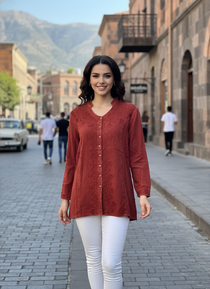 DENIM SHORT TOP FT 2604