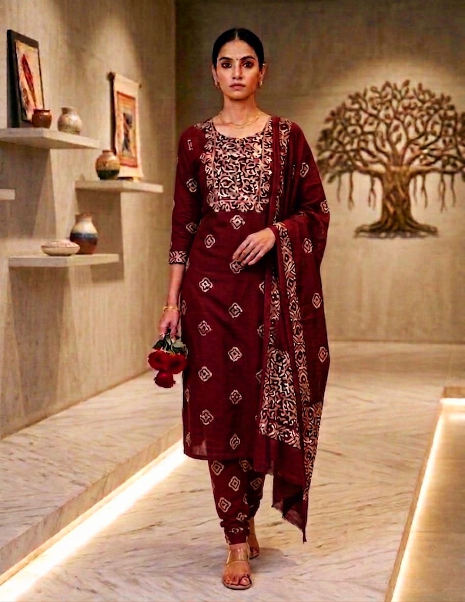 UNSTITCHED SALWAR SUIT FT 2734