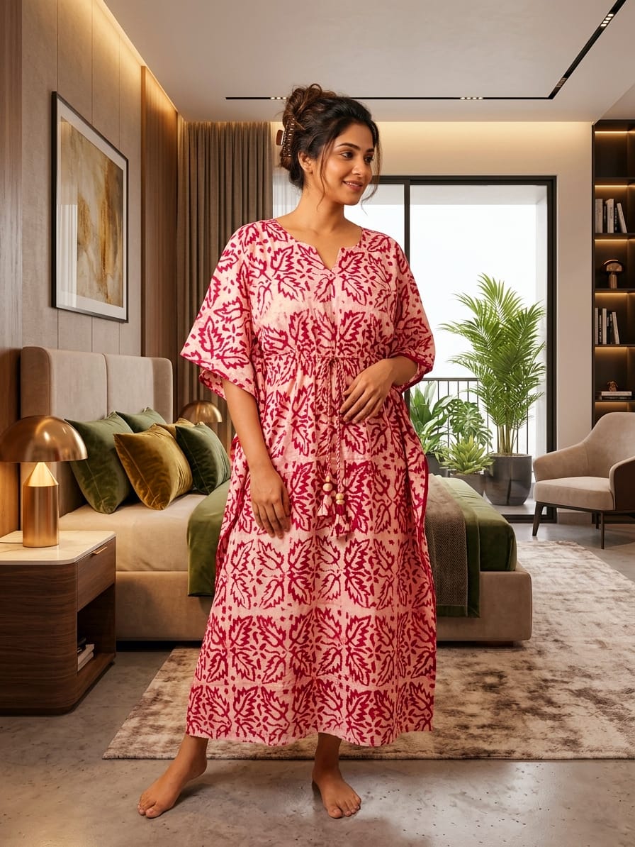 RANI PINK LEAFY