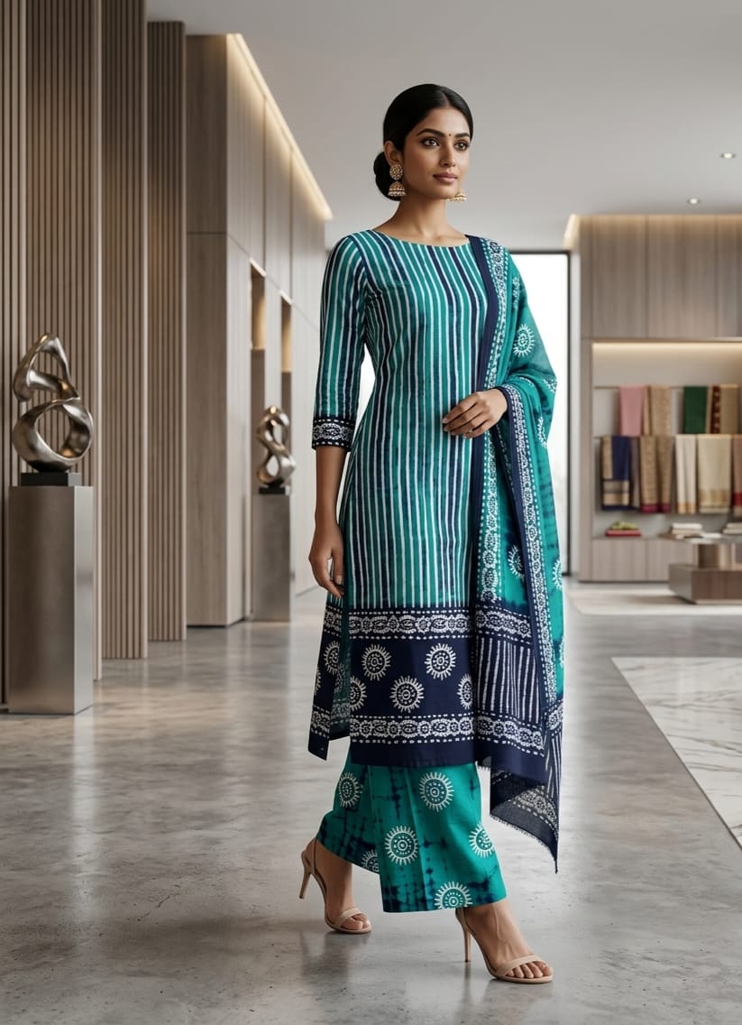 PEACOCK BLUE