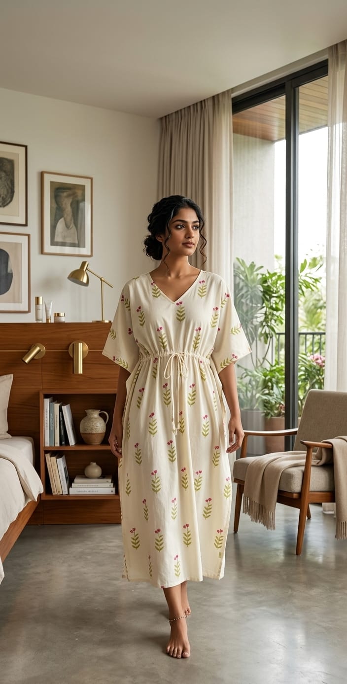 KAFTAN NIGHTYPINK BLOSSOM FT 2887