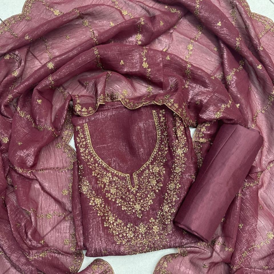SHIMMER GEORGETTE SALWAR SET FT 1093