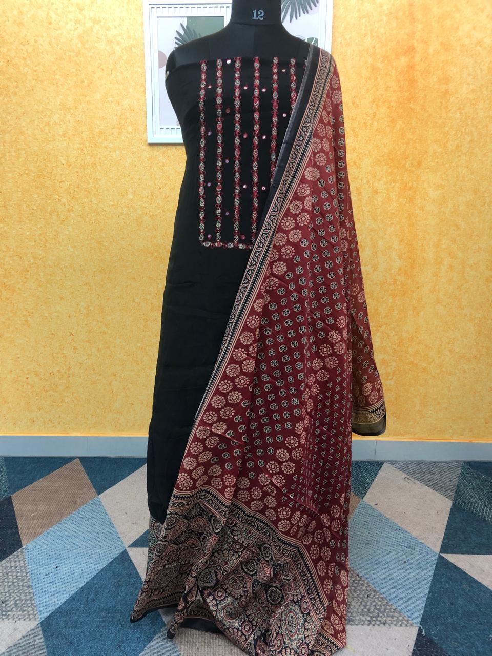 COTTON SILK SALWAR SUIT FT 2271
