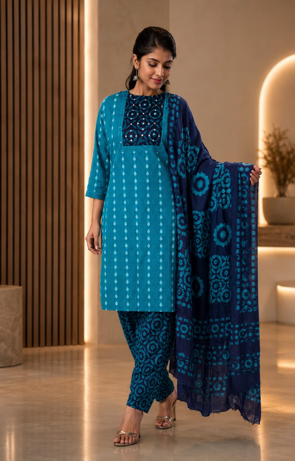 UNSTITCHED SALWAR SUIT FT 2888