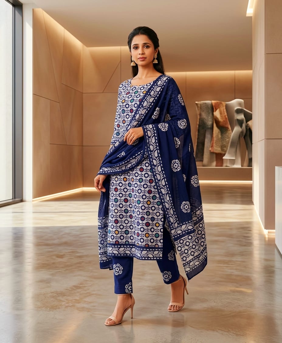 UNSTITCHED SALWAR SUIT FT 2824