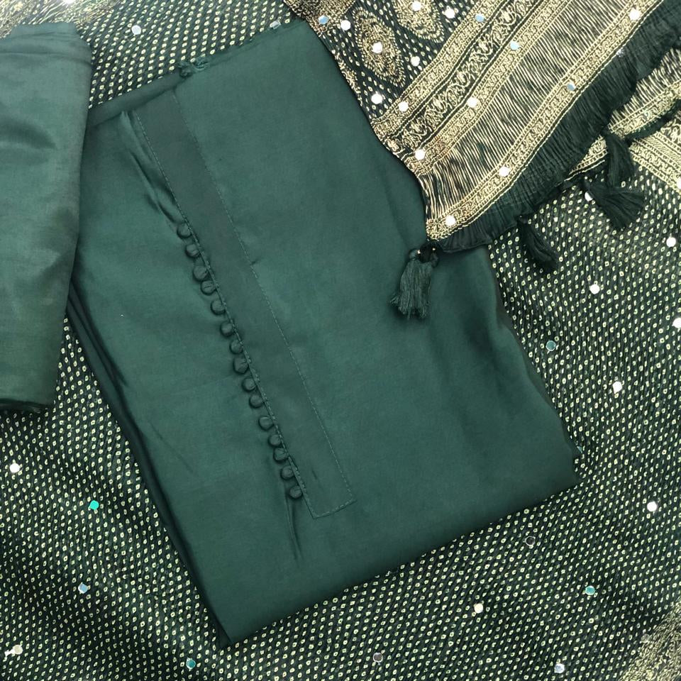 COTTON SILK SALWAR SUIT FT 2112