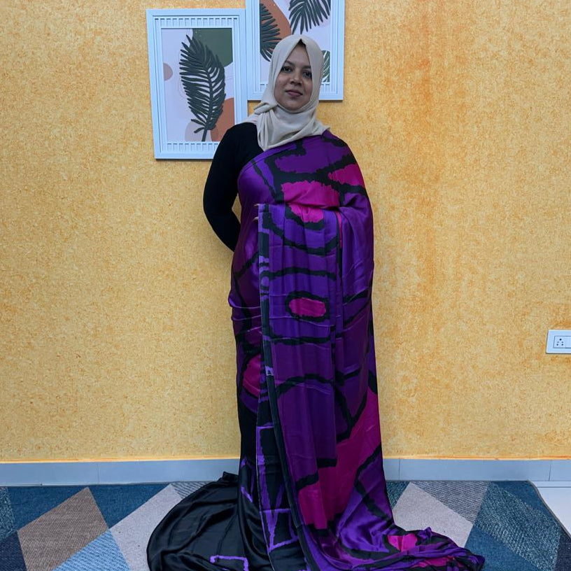 BLACK AND PURPLE