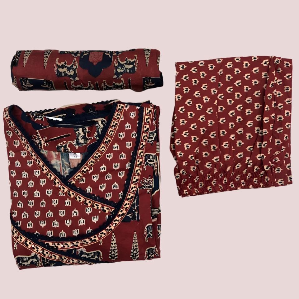 JAIPUR COTTON THREE PIECE SET FT 2019