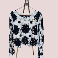 CROCHET TOP FT 1087