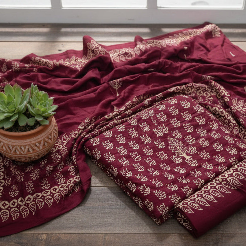 UNSTITCHED SALWAR SUIT FT 3005