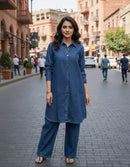 DENIM CO-ORD SET FT 2634