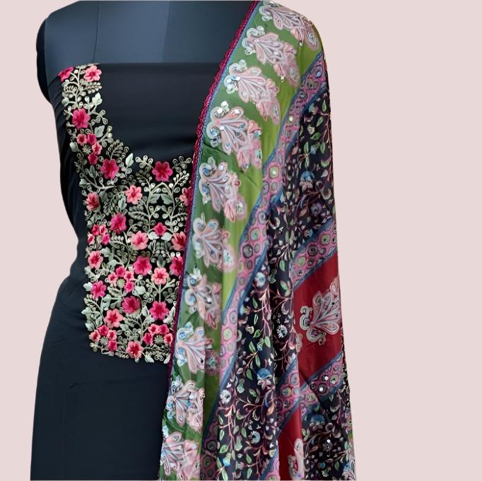 GEORGETTEE SALWAR SUIT FT 1067