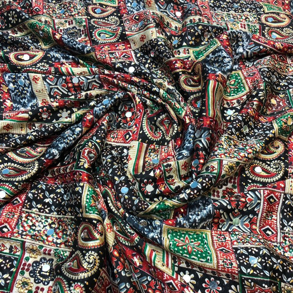 PAKISTANI MIRROR DUPATTA FT 2138