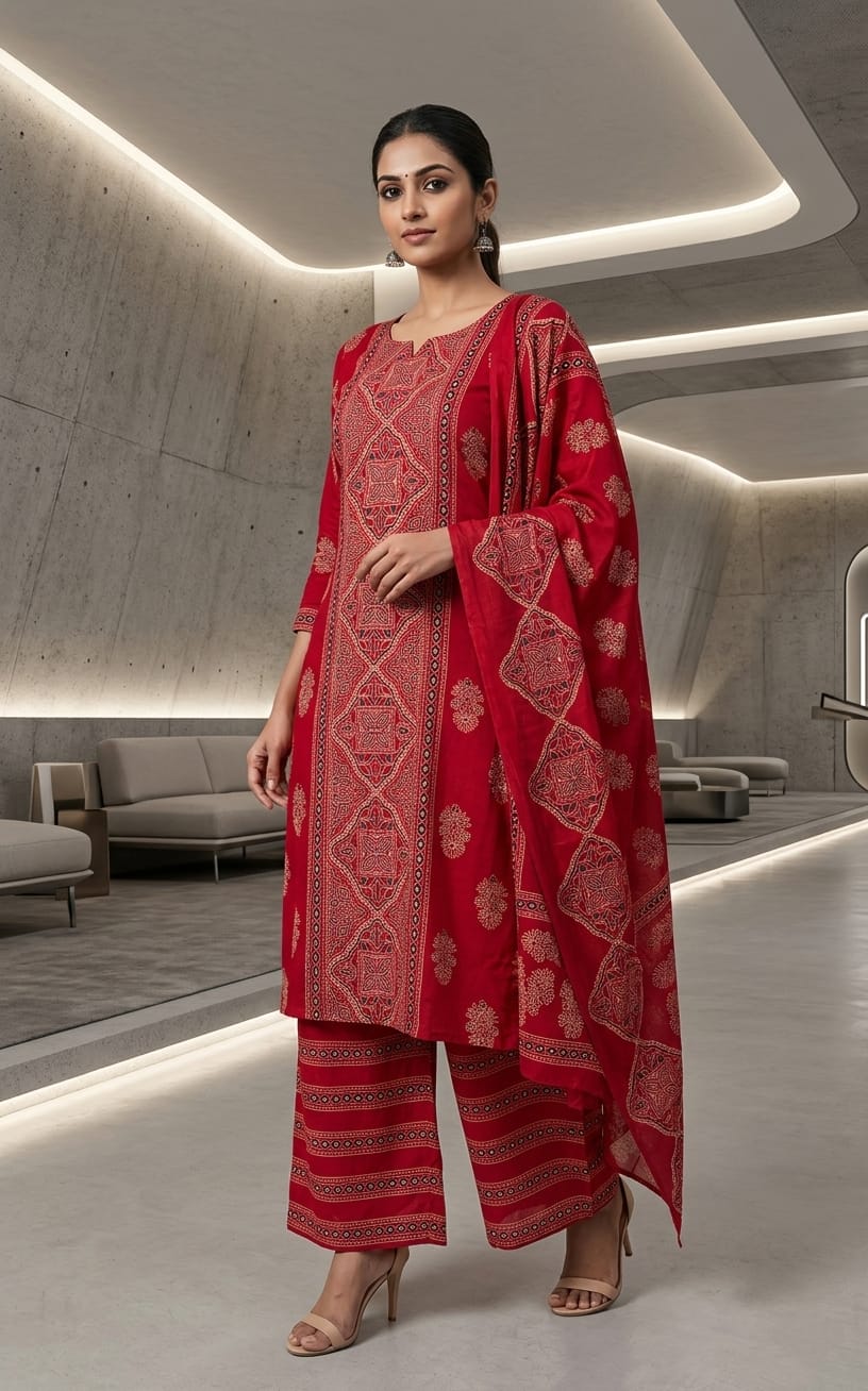 UNSTITCHED SALWAR SUIT 2910