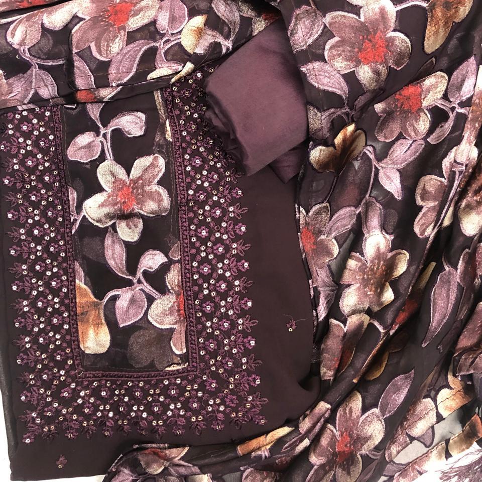 GEORGETTE SALWAR SUIT FT 2039