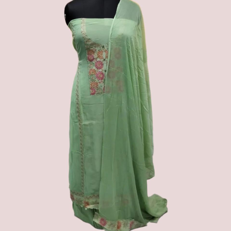 ORGANZA SALWAR SUIT FT 1097