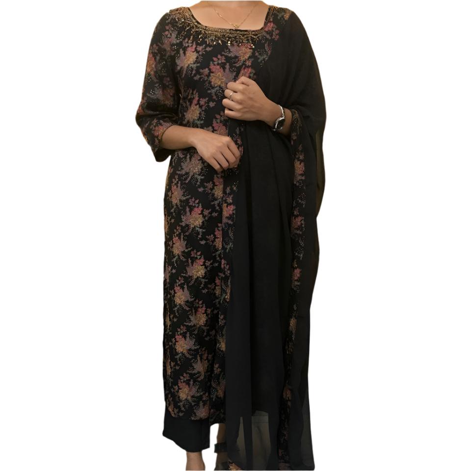 RAYON COTTON THREE PIECE SET FT 2065