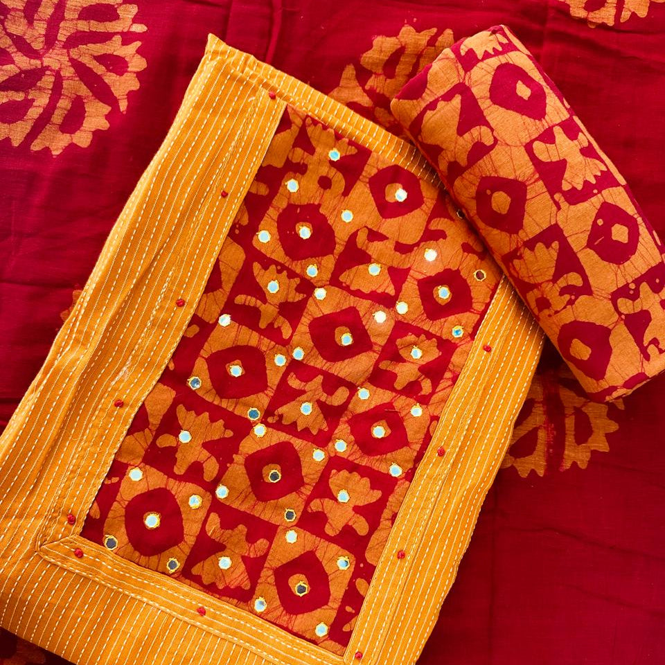 YELLOW AND RED TRIANGLE