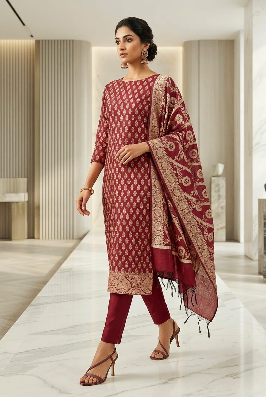 UNSTITCHED SALWAR SUIT FT 2853