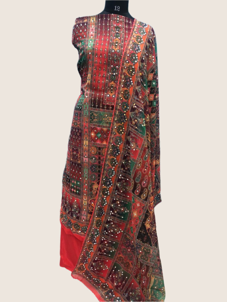 SHIMMER GEORGETTE SALWAR SUIT FT 1205