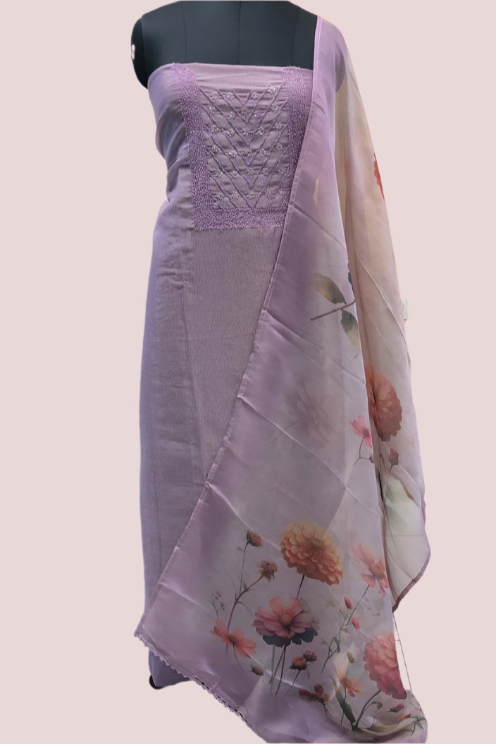 TISSUE SILK SALWAR SUIT FT 2034