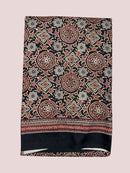 AJRAKH PRINT SAREE 201