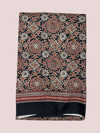 AJRAKH PRINT SAREE 201