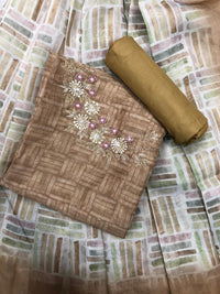 TISSUE SILK SALWAR SUIT FT 2027