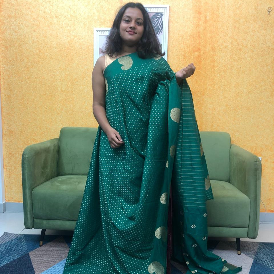 SEMI SILK SAREE FT 2137