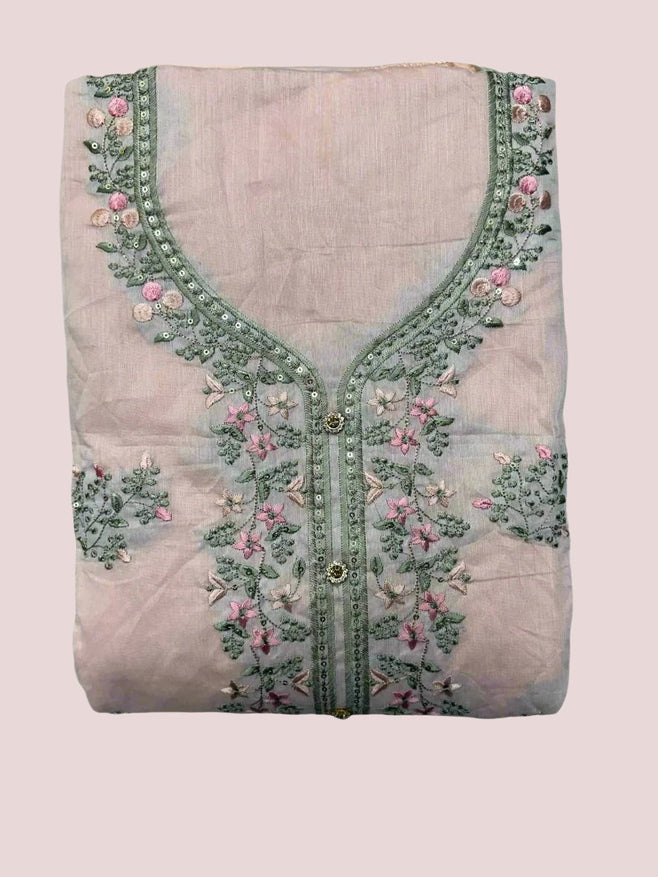 CHANDERI SALWAR SET FT 1015