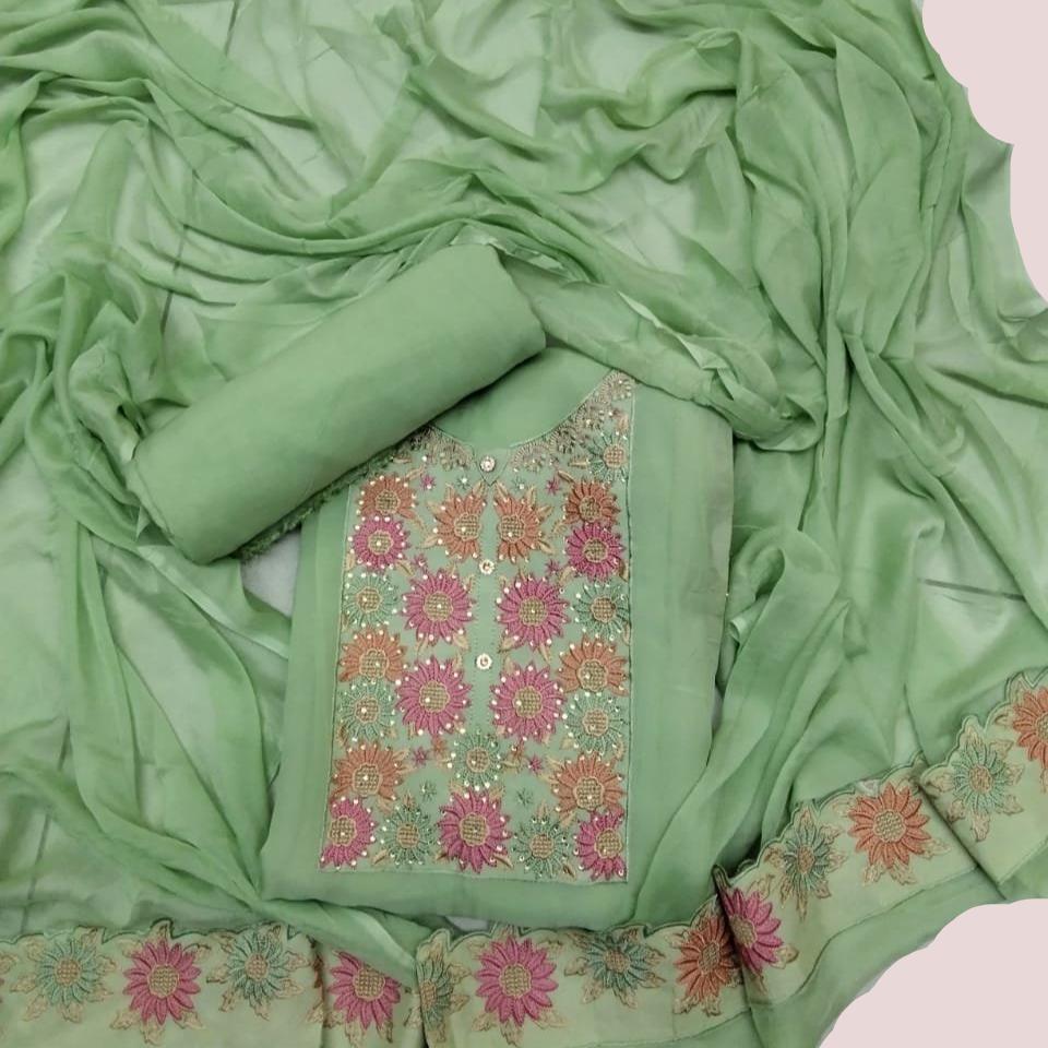 ORGANZA SALWAR SUIT FT 1097