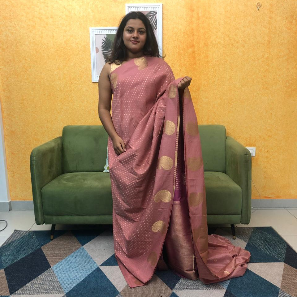 SEMI SILK SAREE FT 2137