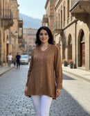 DENIM SHORT TOP FT 2604