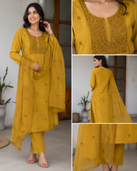 UNSTITCHED SALWAR SUIT FT 3060