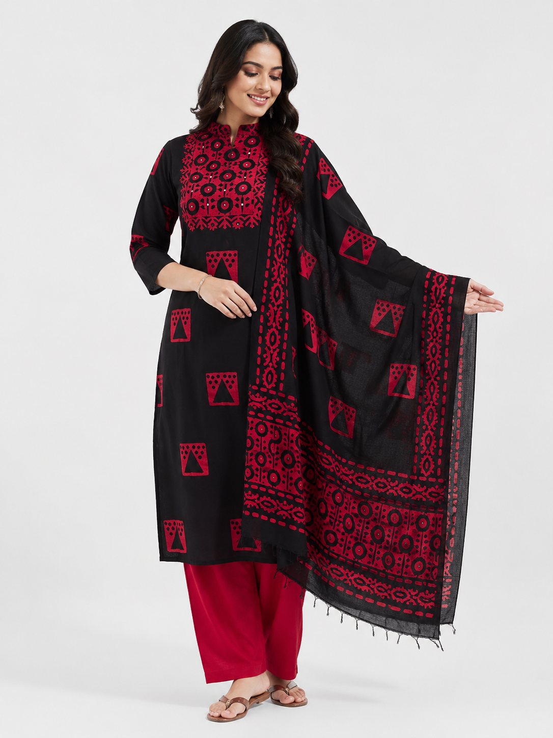 UNSTITCHED SALWAR SUIT FT 3008