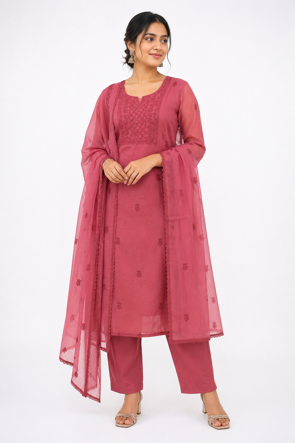 UNSTITCHED SALWAR SUIT FT 3060