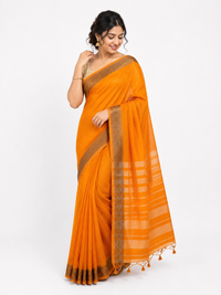 SEMI JUTE SAREE FT 3093