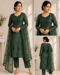 UNSTITCHED SALWAR SUIT FT 3060