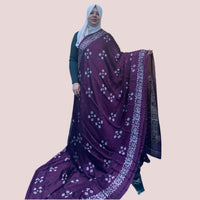 BLACK CHIFFON SAREE FT 1084