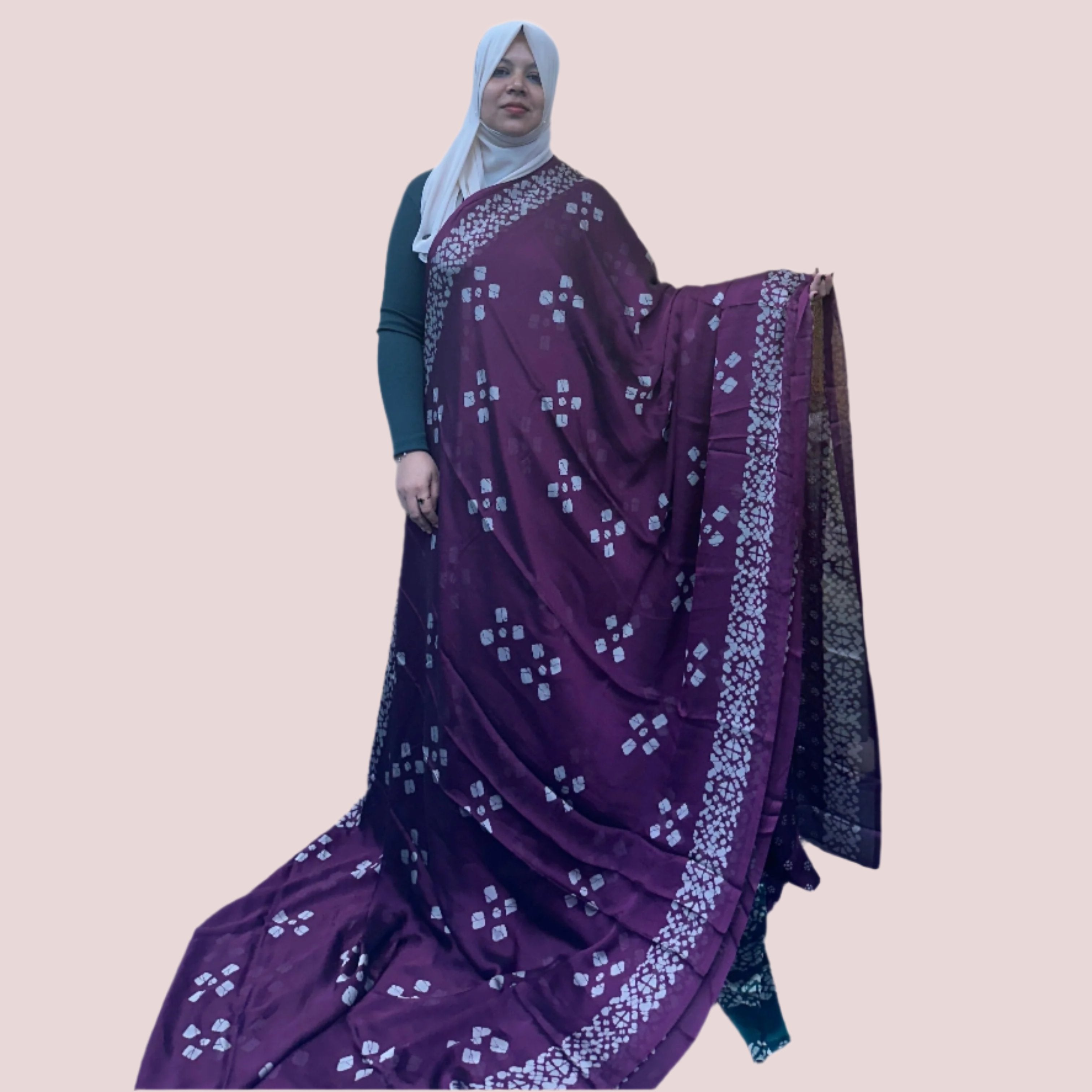 BLACK CHIFFON SAREE FT 1084