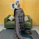 TURKISH CHIFFON SAREE FT 2043